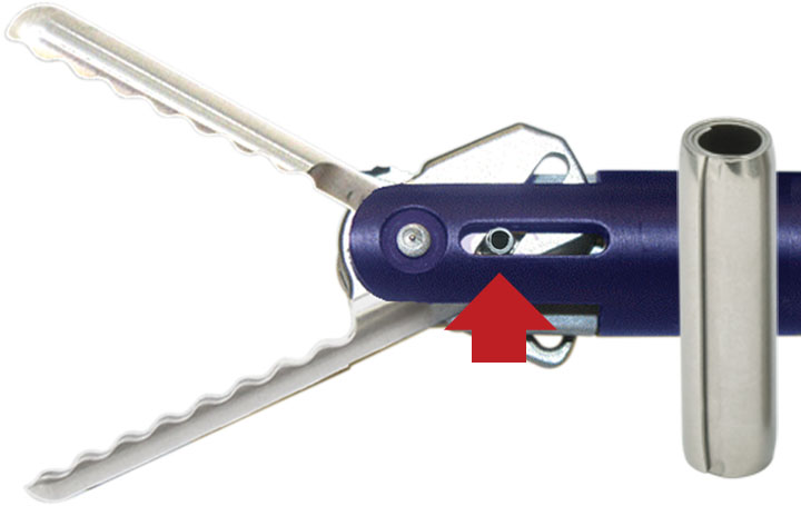 app coiled pin laparoscopic device correct