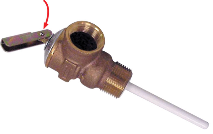 app coiled pin pressure relief valve