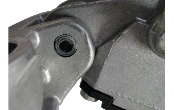 app coiled pin steering column close up