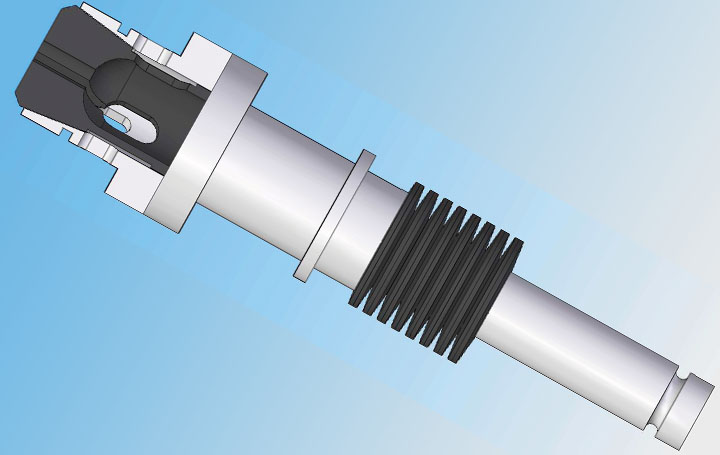 app disc springs pick off unit compressed
