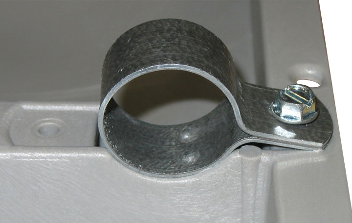 app insert bar mounted rack close up