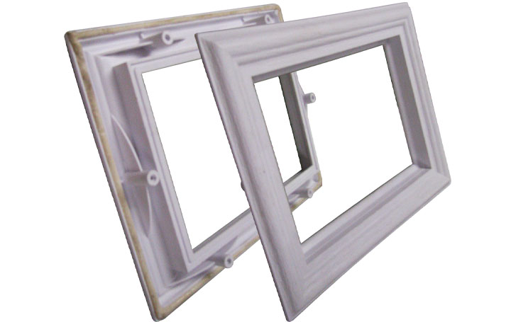 app solid pin garage door window frames