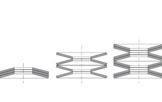 Proper Disc Spring Stack Configuration