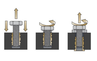 inserts maintain joint integrity